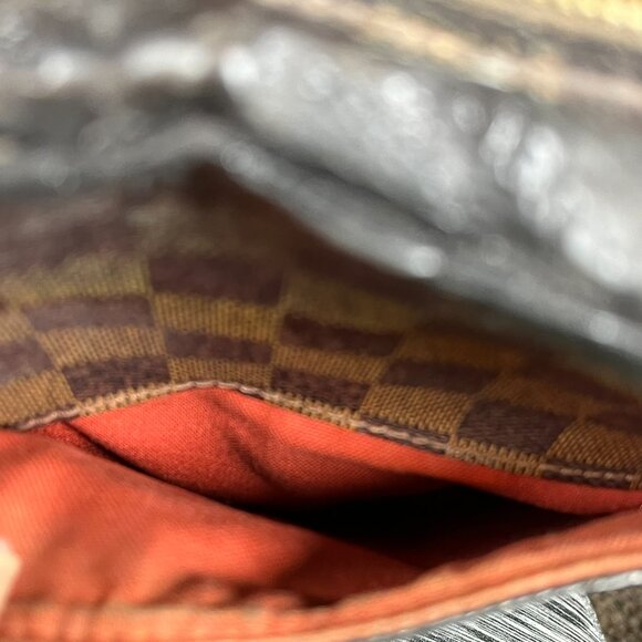 Authentic Unisex Louis Vuitton Olav Crossbody PM Brown Canvas Bag - Picture 10 of 15